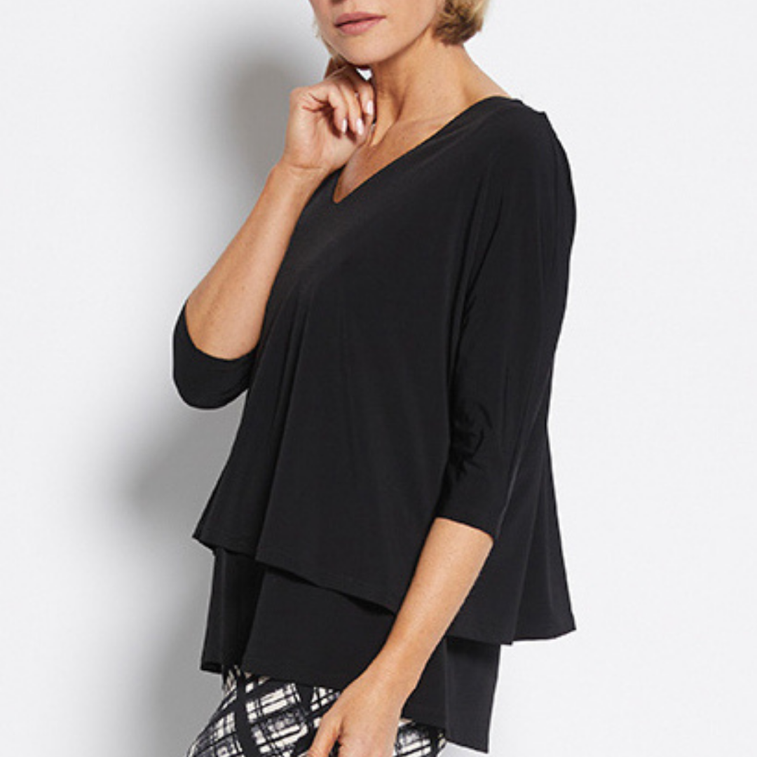 Quad jersey multiway tunic