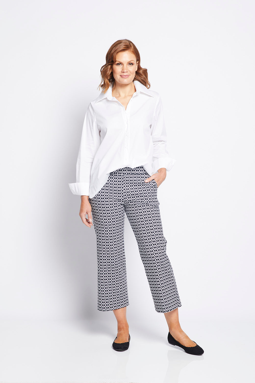 Ticket printed Bengaline culottes