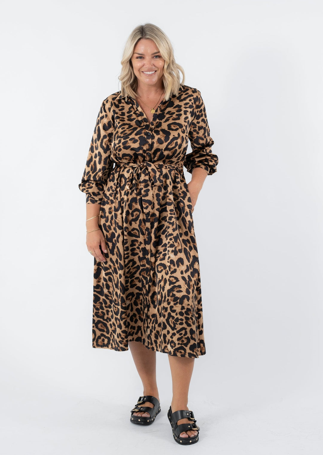 Barrow shirtdress in Zoo print