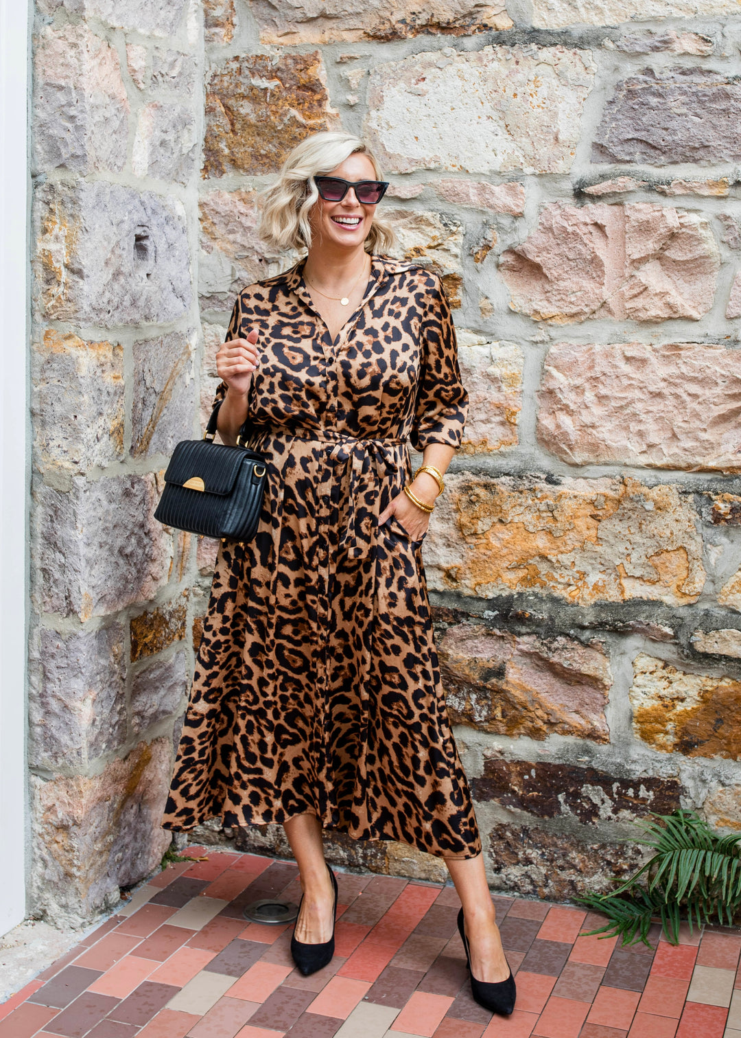 Barrow shirtdress in Zoo print