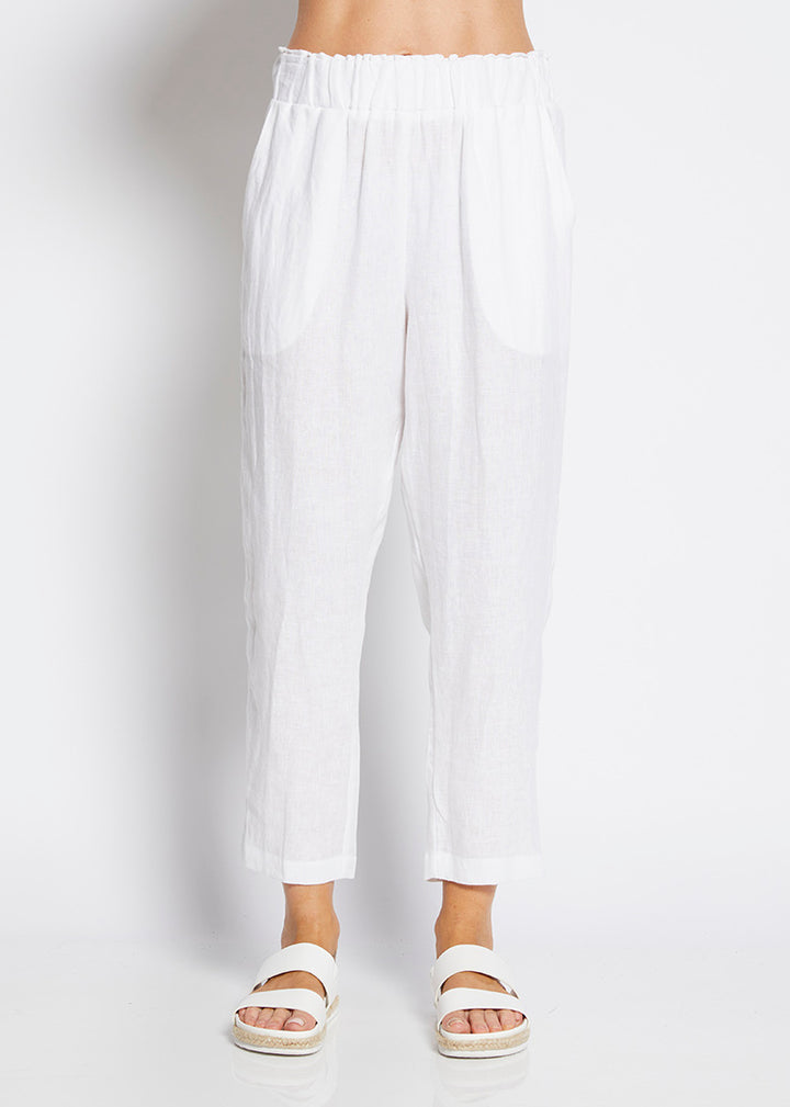 Philosophy Australia Jones Linen Trousers in White