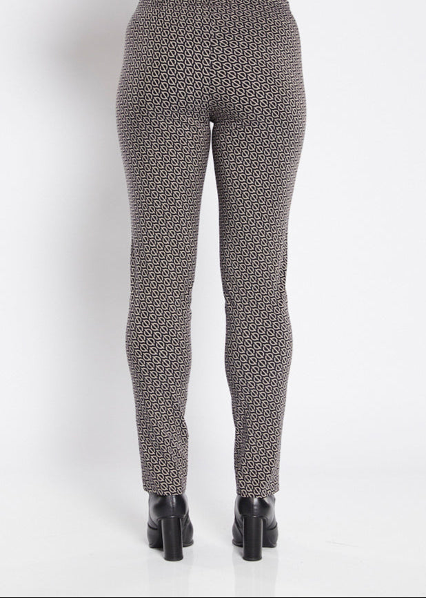 Philosophy Australia Simple Printed Bengaline Pant in Signature Print, made in Australia