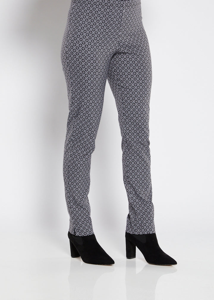 Philosophy Australia Simple Printed Bengaline Pant in Tile Print, made in Australia