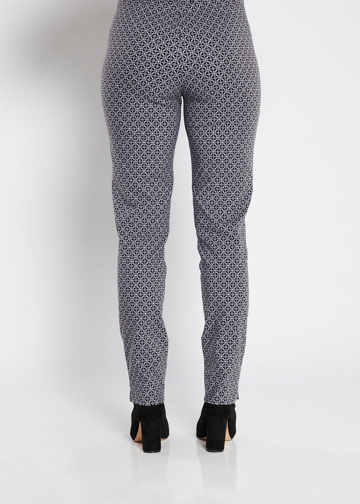 Philosophy Australia Simple Printed Bengaline Pant in Tile Print, made in Australia