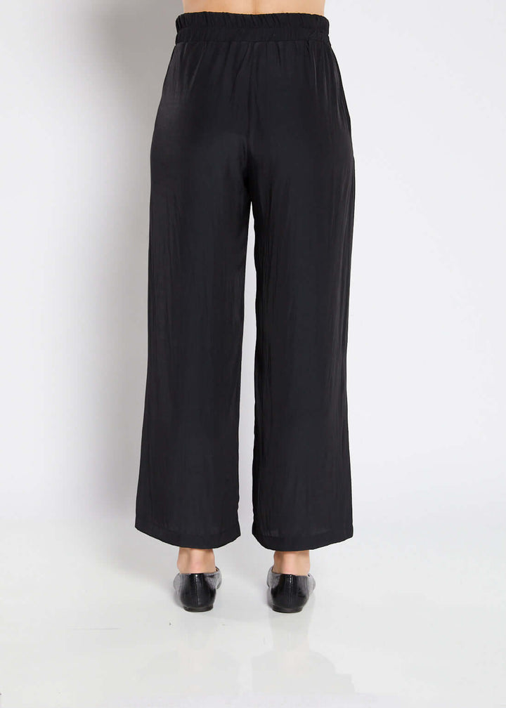 Violin Lustre Pants in Black, made by Philosophy Australia