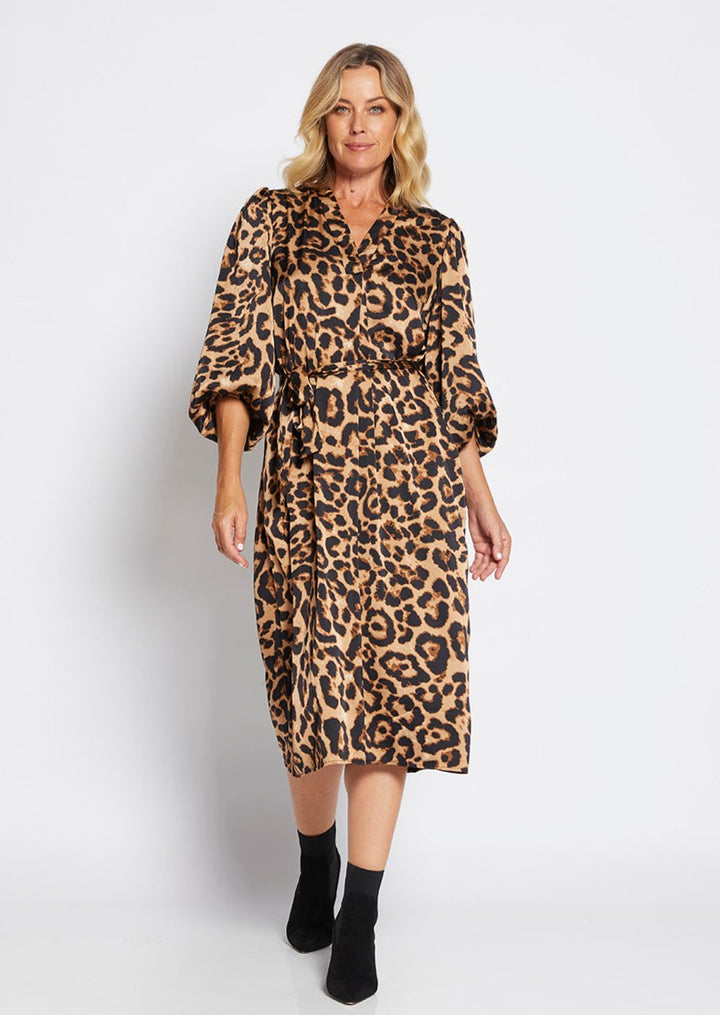 Philosophy Australia Cedar dress in Zoo print made in Australia