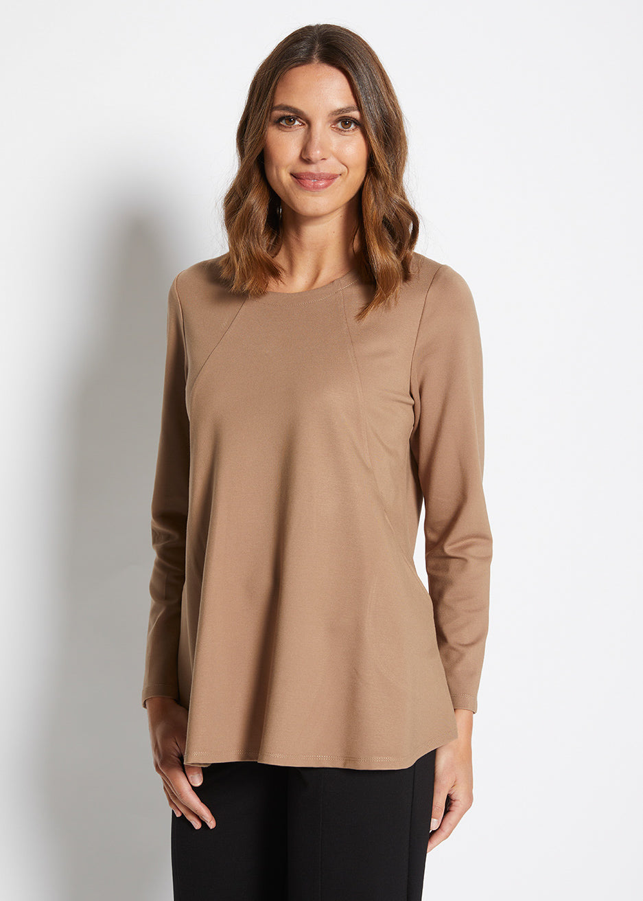 Redleigh Ponte Tunic in Ginger