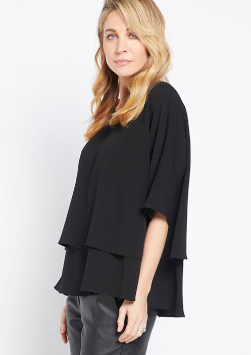 Marvel Layer Tunic in Black